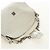 FENDI Zucchino Canvas Mamma Baguette Tasche PVC Weiß Silber Authentisch yk20548SAM - Ansicht 17