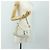 FENDI Zucchino Canvas Mamma Baguette Tasche PVC Weiß Silber Authentisch yk20548SAM - Ansicht 26