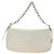 FENDI Zucchino Canvas Mamma Baguette Tasche PVC Weiß Silber Authentisch yk20548SAM - Ansicht 3