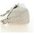 FENDI Zucchino Canvas Mamma Baguette Tasche PVC Weiß Silber Authentisch yk20548SAM - Ansicht 4