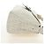 FENDI Zucchino Canvas Mamma Baguette Tasche PVC Weiß Silber Authentisch yk20548SAM - Ansicht 5