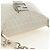 FENDI Zucchino Canvas Mamma Baguette Tasche PVC Weiß Silber Authentisch yk20548SAM - Ansicht 6