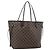 LOUIS VUITTON Damier Ebene Neverfull MM Tote Bag N51105 LV Auth 189029