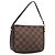 LOUIS VUITTON Damier Ebene Trousse Makeup Pouch N51982 LV Auth BA13565
