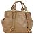 Borsa Miu Miu in pelle beige oro Auth 186439V D'oro