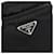 Borsa a Spalla PRADA Nylon Nero Argento Auth BA13615A - vista 14
