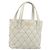 Borsa CHANEL Wild stitch in Pelle Bianco Oro CC Auth mr2601A D'oro