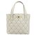Borsa CHANEL Wild stitch in Pelle Bianco Oro CC Auth mr2601A D'oro - vista 2