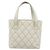 Borsa CHANEL Wild stitch in Pelle Bianco Oro CC Auth mr2601A D'oro - vista 3