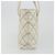 Borsa CHANEL Wild stitch in Pelle Bianco Oro CC Auth mr2601A D'oro - vista 5