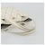 Borsa CHANEL Wild stitch in Pelle Bianco Oro CC Auth mr2601A D'oro - vista 7