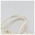 Borsa CHANEL Wild stitch in Pelle Bianco Oro CC Auth mr2601A D'oro - vista 8