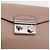 Borsa a tracolla PRADA in pelle Saffiano Beige Argento Auth ka4901V - vista 14