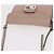 Borsa a tracolla PRADA in pelle Saffiano Beige Argento Auth ka4901V - vista 6