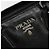 Bolso PRADA de cuero negro plata Auth 186430A - vista 16