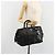 Bolso PRADA de cuero negro plata Auth 186430A - vista 27