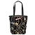 Borsa GUCCI Satin Nero Oro 153361 Auth 188253A D'oro - vista 3