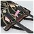 Borsa GUCCI Satin Nero Oro 153361 Auth 188253A D'oro - vista 6