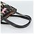 Borsa GUCCI Satin Nero Oro 153361 Auth 188253A D'oro - vista 7