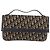 Borsa Christian Dior Trotter Canvas 2way Navy Gold Auth 188822 D'oro Blu navy - vista 2