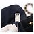 Zaino PRADA Nylon Navy Gold Auth gh2105 D'oro Blu navy - vista 27