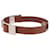 Hermès HERMES Armlet Leather Brown Silver Auth bs35719A Silvery  - view 4