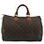 LOUIS VUITTON Borsa Monogram Speedy 35 M41524 LV Auth 188396A Monogramma - vista 2
