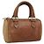 Borsa FENDI in pelle marrone oro Auth ka4965 D'oro