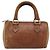 Borsa FENDI in pelle marrone oro Auth ka4965 D'oro - vista 2