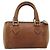 Borsa FENDI in pelle marrone oro Auth ka4965 D'oro - vista 3