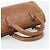 Borsa FENDI in pelle marrone oro Auth ka4965 D'oro - vista 7
