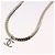 Collana CHANEL metallizzazione Gold Tone CC Auth ka4882SAM - vista 10