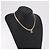 Collana CHANEL metallizzazione Gold Tone CC Auth ka4882SAM - vista 15