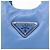 Borsa PRADA in pelle 2way Azzurro chiaro Argento Auth 184410SAM Blu chiaro - vista 16