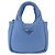 Borsa PRADA in pelle 2way Azzurro chiaro Argento Auth 184410SAM Blu chiaro - vista 2