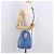 Borsa PRADA in pelle 2way Azzurro chiaro Argento Auth 184410SAM Blu chiaro - vista 24