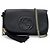Borsa a tracolla Gucci Soho in pelle nera Nero