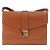 Borsa a Spalla Christian Dior in Pelle Marrone Oro Auth 189363 D'oro - vista 2