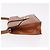 Borsa a Spalla Christian Dior in Pelle Marrone Oro Auth 189363 D'oro - vista 5