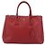 Borsa PRADA Galleria in pelle Saffiano Rosso Oro Auth 188852V D'oro - vista 2
