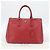Borsa PRADA Galleria in pelle Saffiano Rosso Oro Auth 188852V D'oro - vista 27