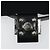 Borsa a tracolla FENDI Mamma Baguette in jersey di cotone nero e argento Auth yk20575 - vista 17