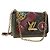 LOUIS VUITTON Borsa a tracolla Monogram Kabuki Twist MM M67270 LV Auth 186444SAM Monogramma - vista 13