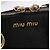 Borsa Miu Miu in pelle 2 way Nero Oro Auth ka4877V D'oro - vista 19