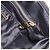 Borsa Miu Miu in pelle 2 way Nero Oro Auth ka4877V D'oro - vista 23