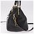Borsa Miu Miu in pelle 2 way Nero Oro Auth ka4877V D'oro - vista 4