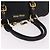 Borsa Miu Miu in pelle 2 way Nero Oro Auth ka4877V D'oro - vista 7