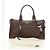Borsa PRADA in pelle 2way Marrone Argento Auth yk20539SAM - vista 32
