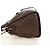 Borsa PRADA in pelle 2way Marrone Argento Auth yk20539SAM - vista 4