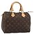 LOUIS VUITTON Borsa Monogram Speedy 25 M41528 LV Auth 189085V Monogramma
